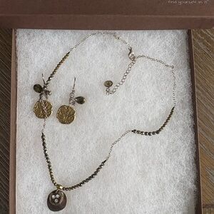 Silpada Necklace and Earring Set